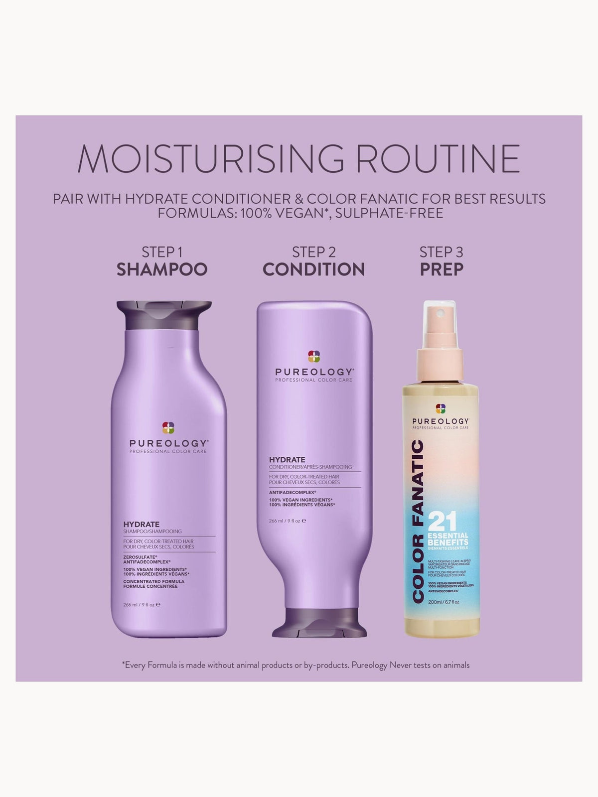Pureology Hydrate Nourishing Conditioner 266ml – brand image 10