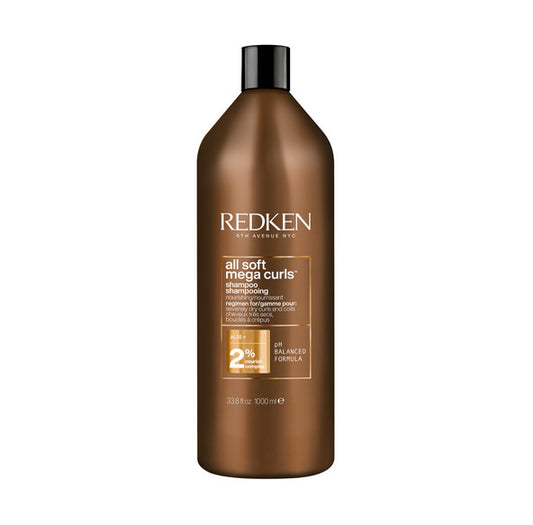 Redken All Soft Mega Curl Shampoo 1L