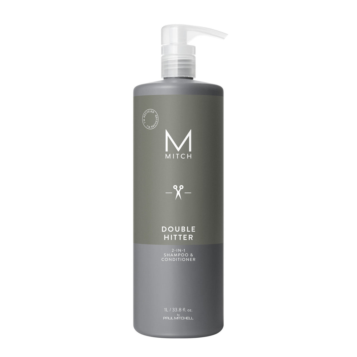 Paul Mitchell Mitch Double Hitter 2-in-1 Shampoo and Conditioner 1000ml